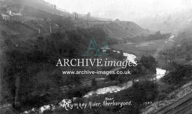 Aberbargoed Colliery & Rhymney River
