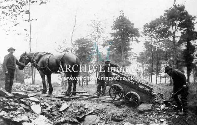 Aberdare, On the Coal Tip