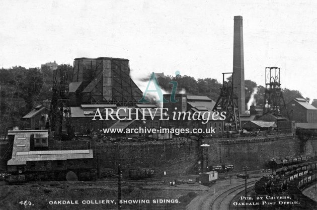 Blackwood, Oakdale Colliery & Sidings