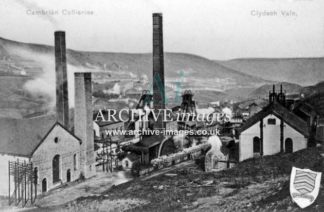 Clydach Vale, Cambrian Collieries