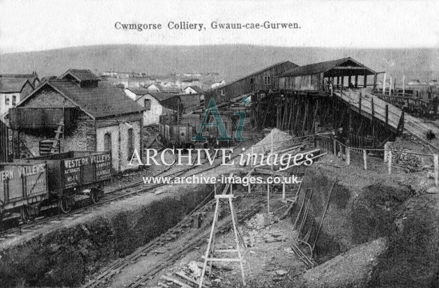 Gwaun Cae Gurwen, Cwmgorse Colliery