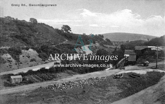 Gwaun Cae Gurwen, Graig Rd & Colliery