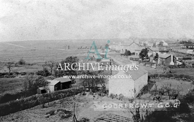 Gwaun Cae Gurwen, general view & Colliery siding