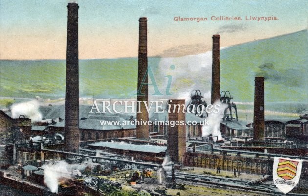 Llwynypia, Glamorgan Collieries colour