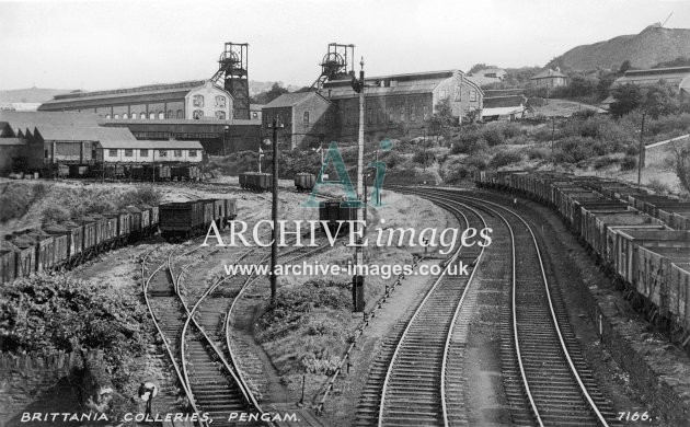 Pengam, Brittania Collieries