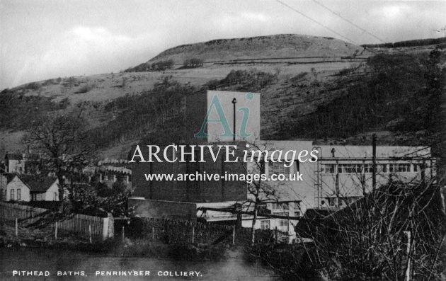 Penrhiwkyber Colliery pithead baths