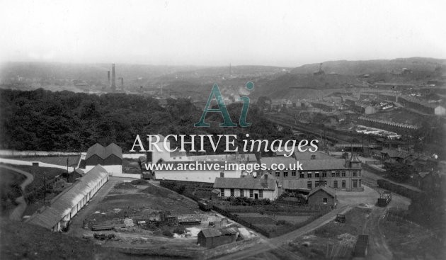 Tredegar Colliery offices general view