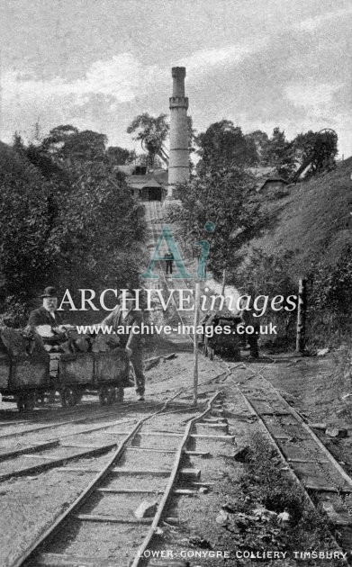 Timsbury, Lower Coneygre Colliery & Incline