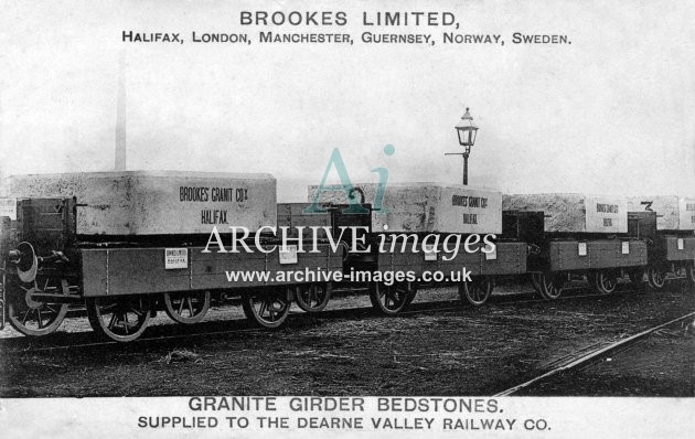 Halifax, Brookes Ltd, DVR granite slabs