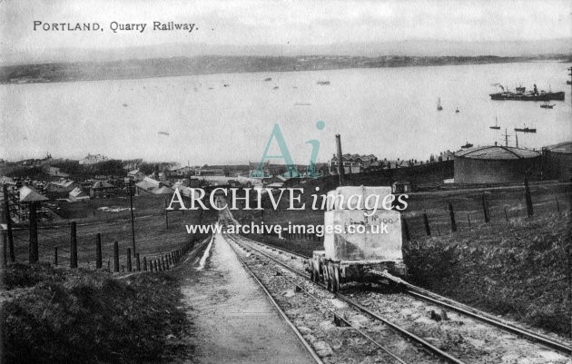 Portland Quarry Railway, incline