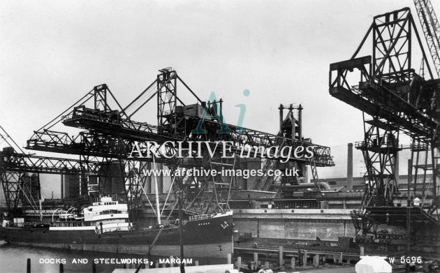 Margam, Docks & Steel Works, Port Talbot