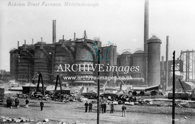 Middlesbrough, Acklam Blast Furnaces