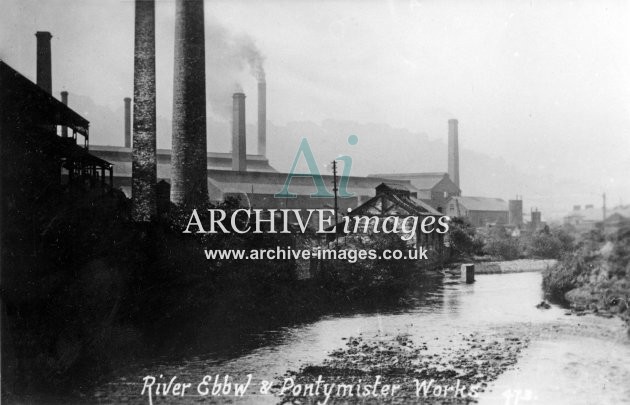 Pontymister Works & River Ebbw