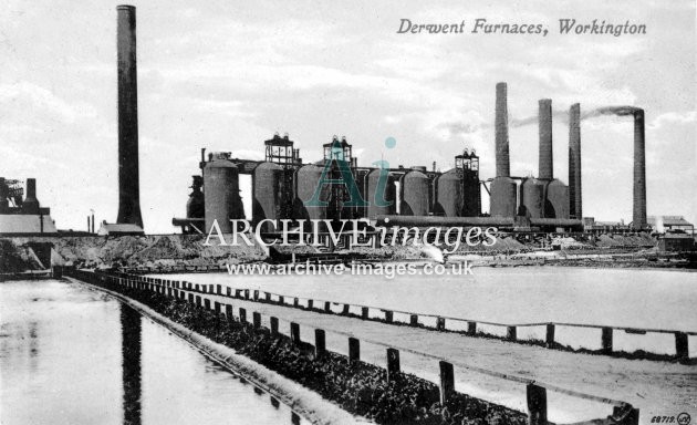 Workington, Derwent Ironworks, Furnaces