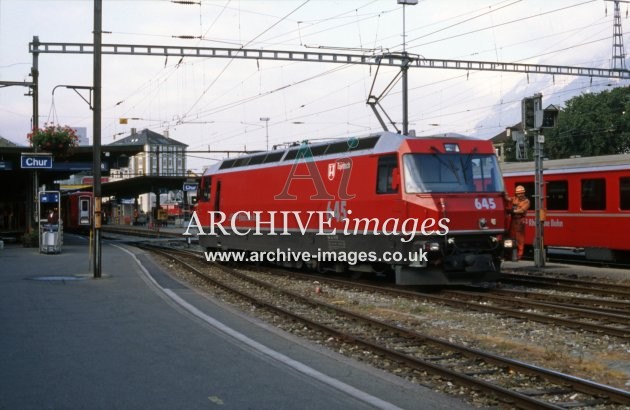 Chur Railway Station 1997