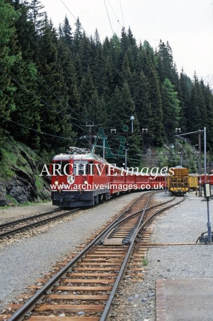 Davos-Laret Railway Station 1992