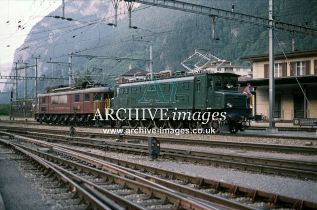 Erstfeld Railway Station 1997