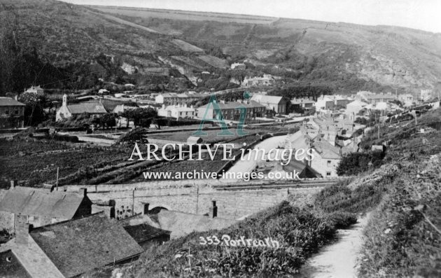 Portreath, Village & Railway Incline c1925