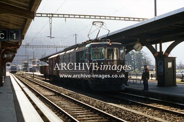 Interlaken West Railway Station 1997