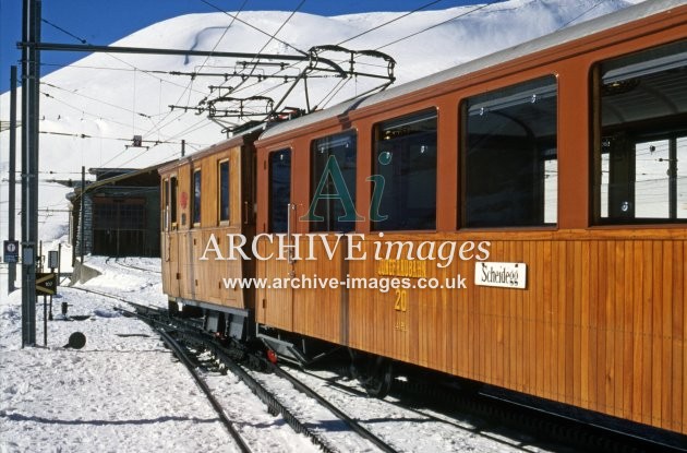 Kleine Scheidegg Railway Station 1997