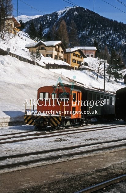 Bergun Railway Station 1999