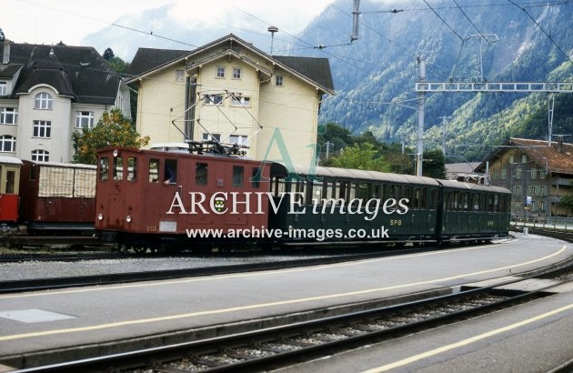 Wilderswil Railway Station 1995