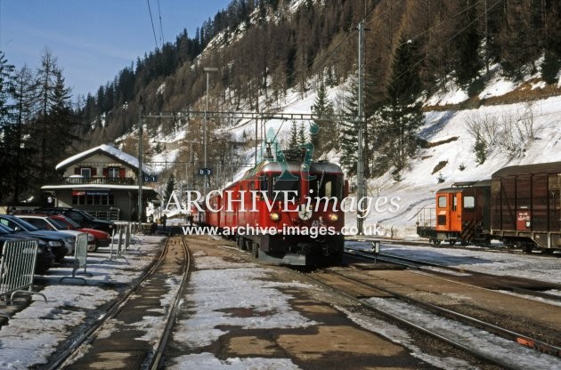 Bergun Railway Station 1999