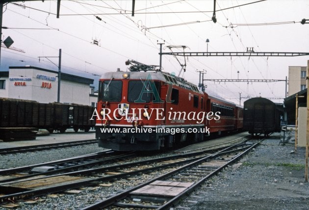 Davos-Dorf Railway Station 1991