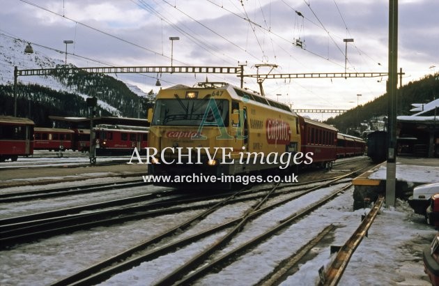 St Moritz Railway Station 1999