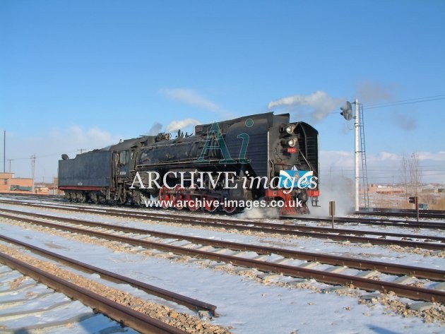 QJ at Benhong, JiTong Railway 2003