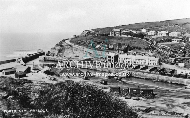 Portreath View Over Harbour c1930