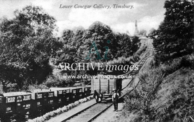 Lower Conygre Colliery & Incline c1906