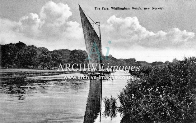 River Yare, Whittingham Reach, Wherry