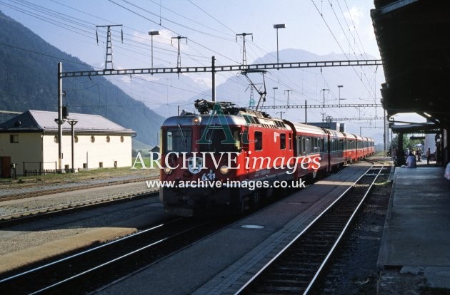 Bever Railway Station 1999