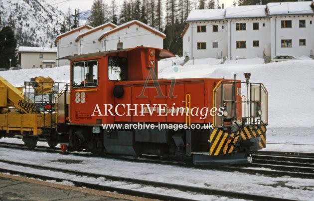 Pontresina Railway Station 1999