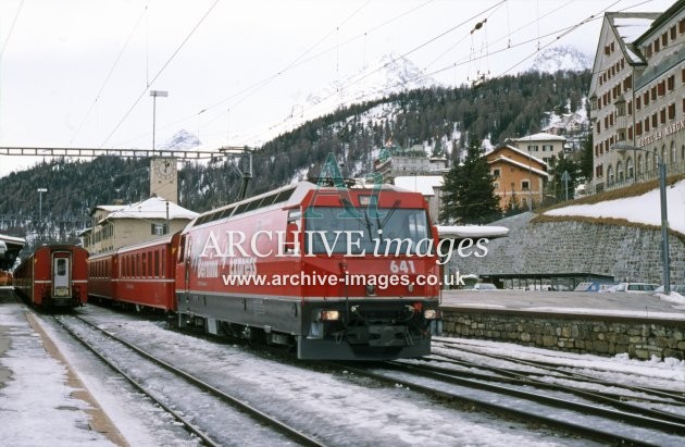 St Moritz Railway Station 1999