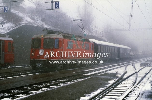 Filisur Railway Station 1989