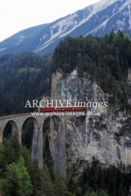 Landwasser Viaduct 1992