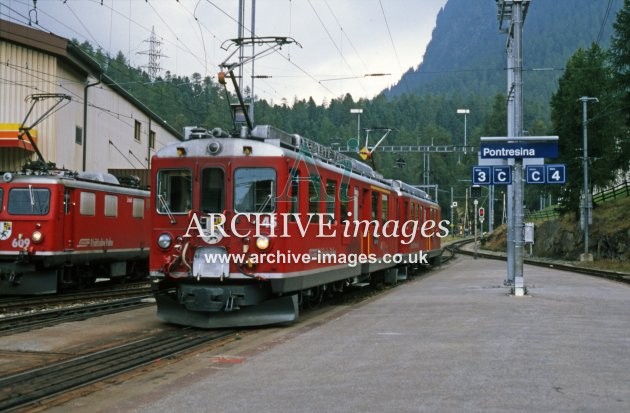 Pontresina Railway Station 2000