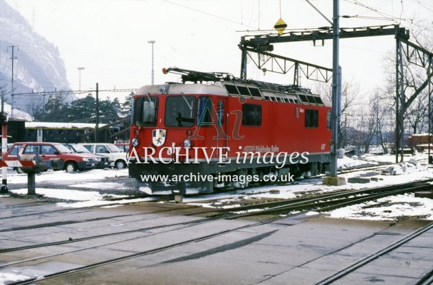 Unlocated RhB No 617 April 1988