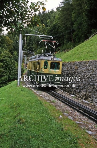 Wengernalpbahn No 8 14.9.1998