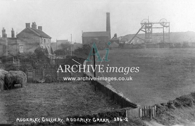 Adderley Colliery, Adderley Green JR