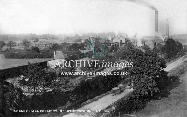 Ansley Hall Colliery, nr Atherstone 1908