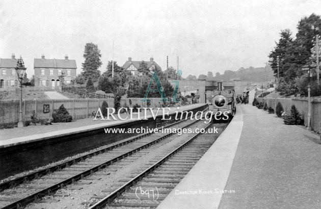 Charlton Kings Railway Station, Cheltenham, c1908