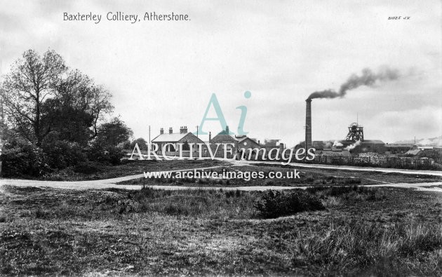 Baxterley Colliery 1920 JR