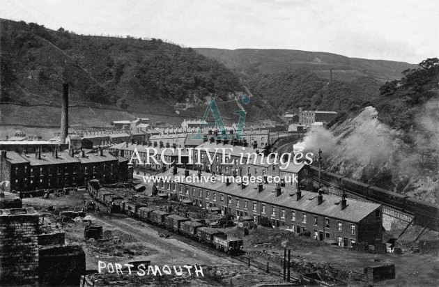 Portsmouth coal yard, near Todmorden JR