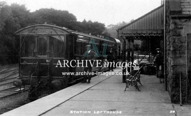 Lofthouse Railway Station & Steam Rail Motor JR