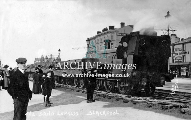 Blackpool, Sand Express, Promenade