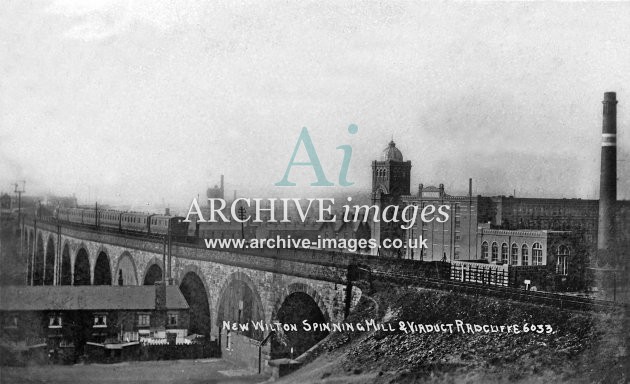 Radcliffe LYR, Mill & Viaduct 