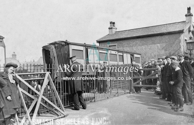 St Helens Junction train crash